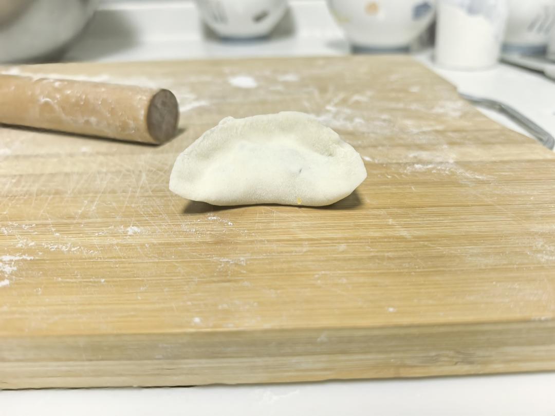 韭菜鸡蛋虾仁馅饺子