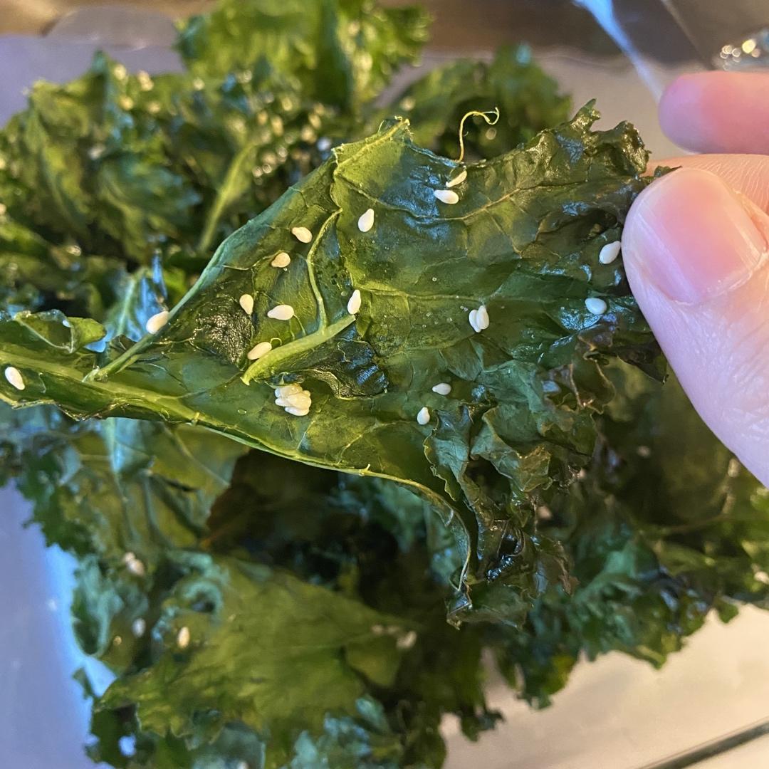 超级零食Kale chips羽衣甘蓝脆片