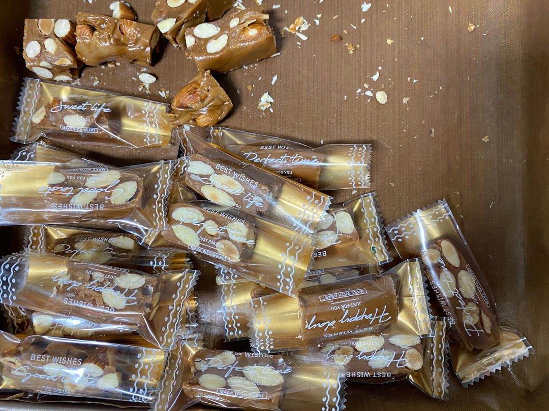 海盐杏仁太妃糖