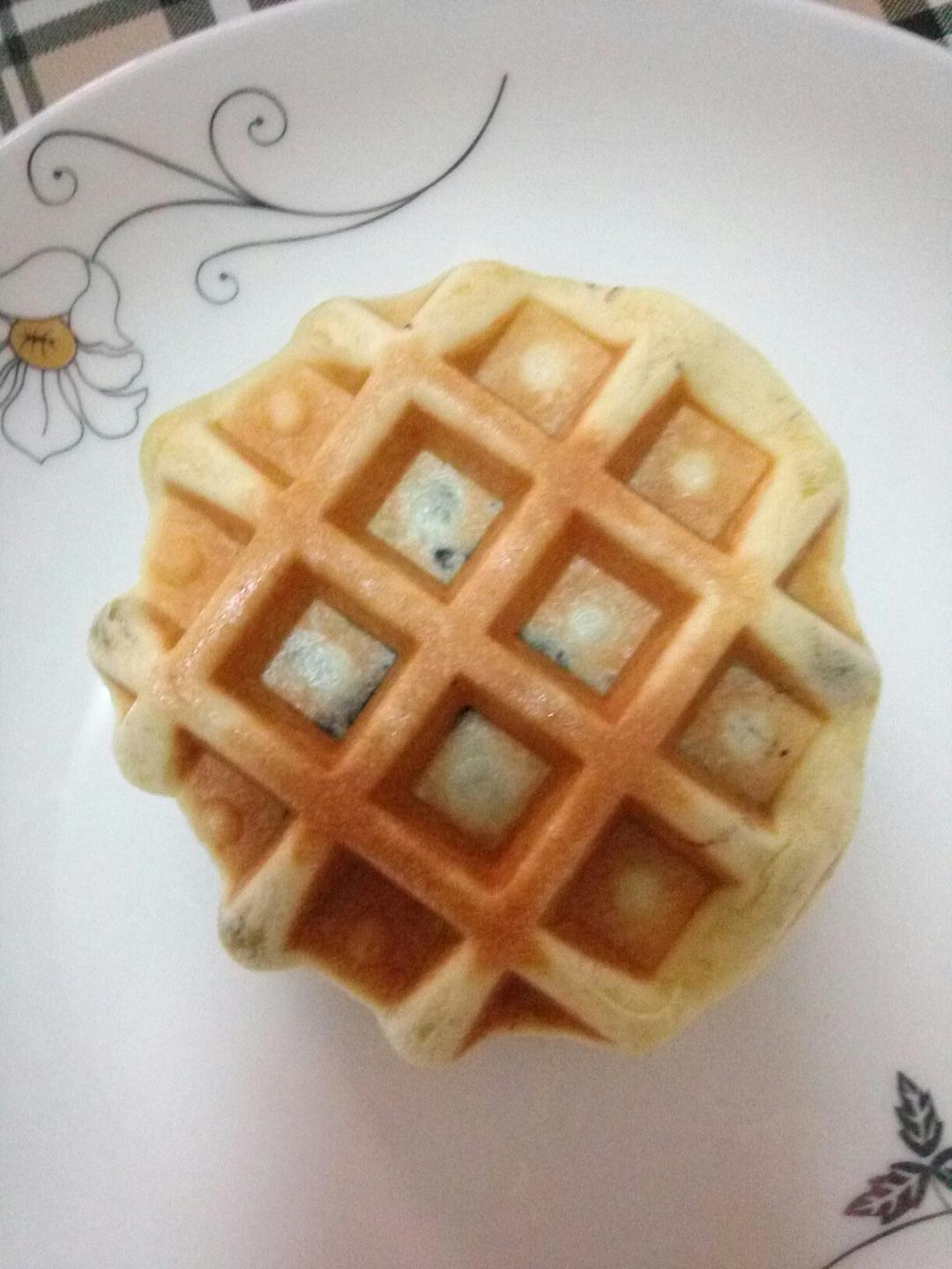 紫米华夫饼