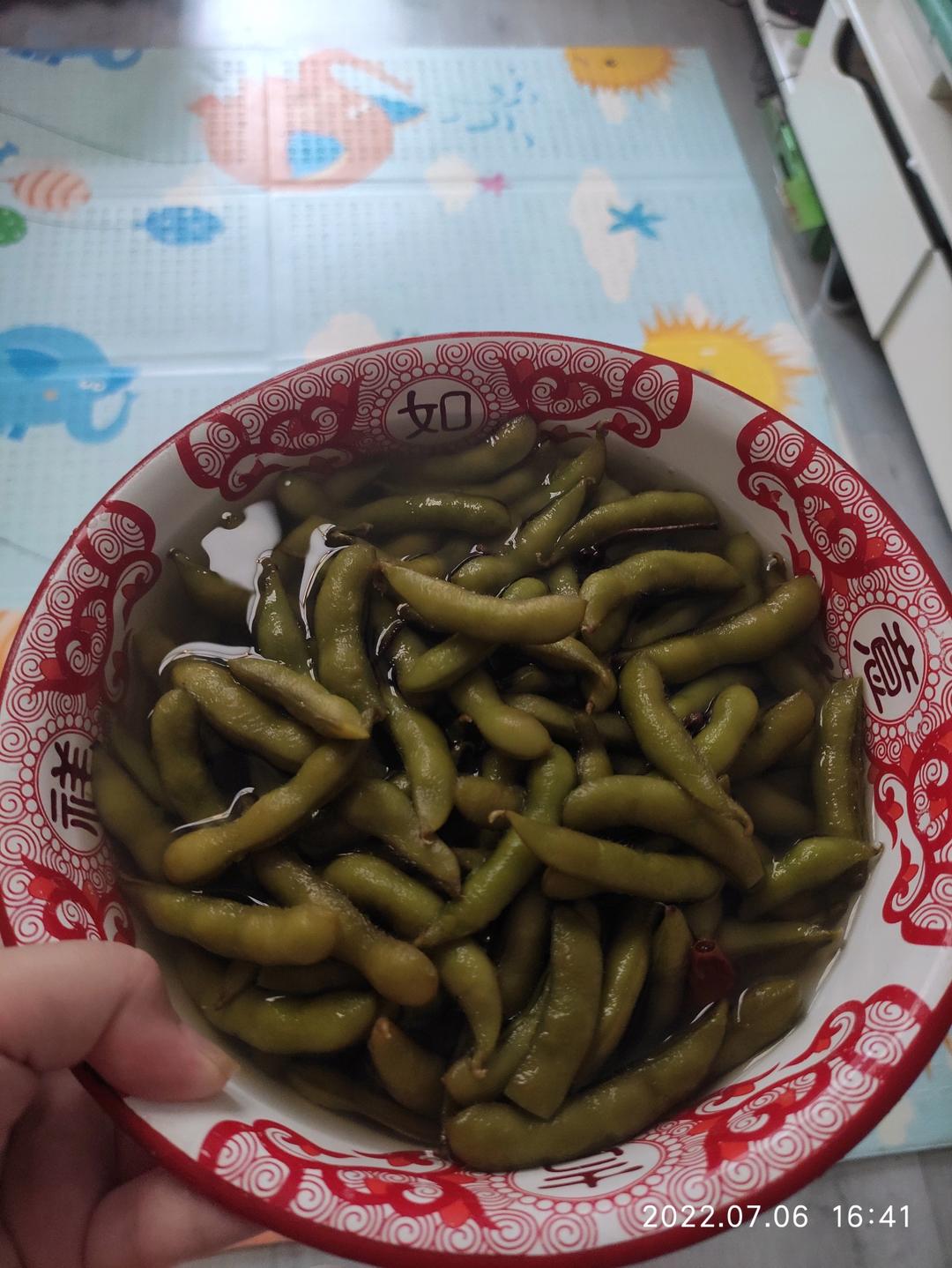 超级简单的煮毛豆