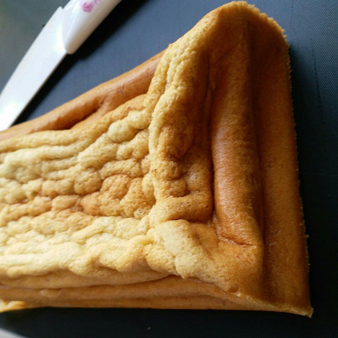 咕噜咕噜弹弹弹做的香蕉枕头蛋糕