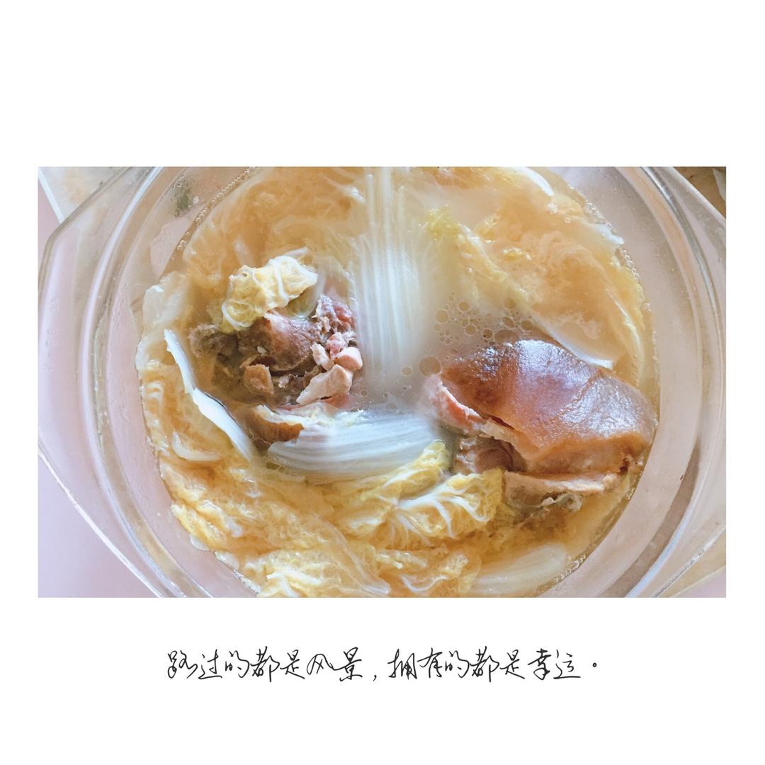 【火腿白菜汤】