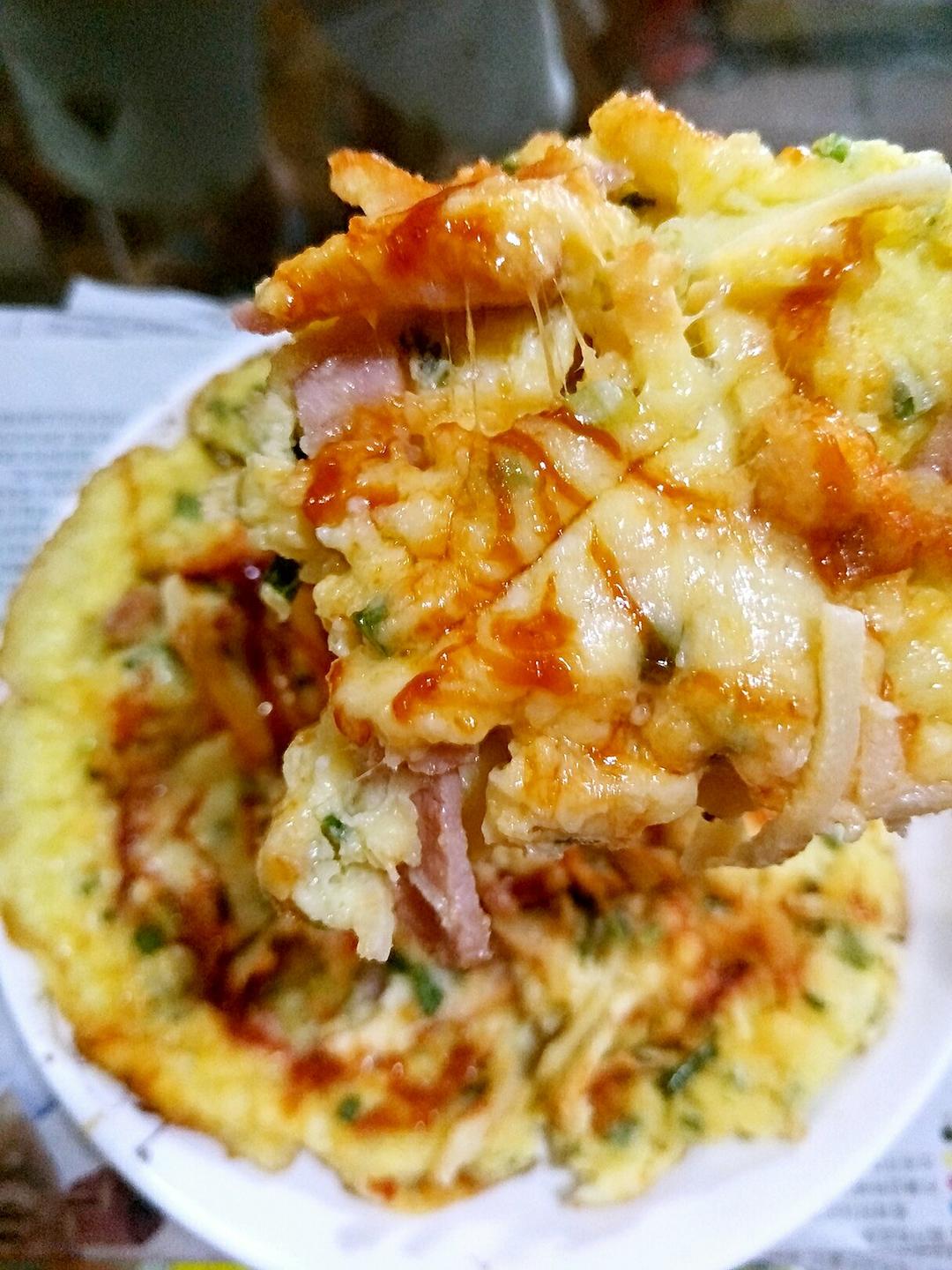 披萨蛋（快速早餐）