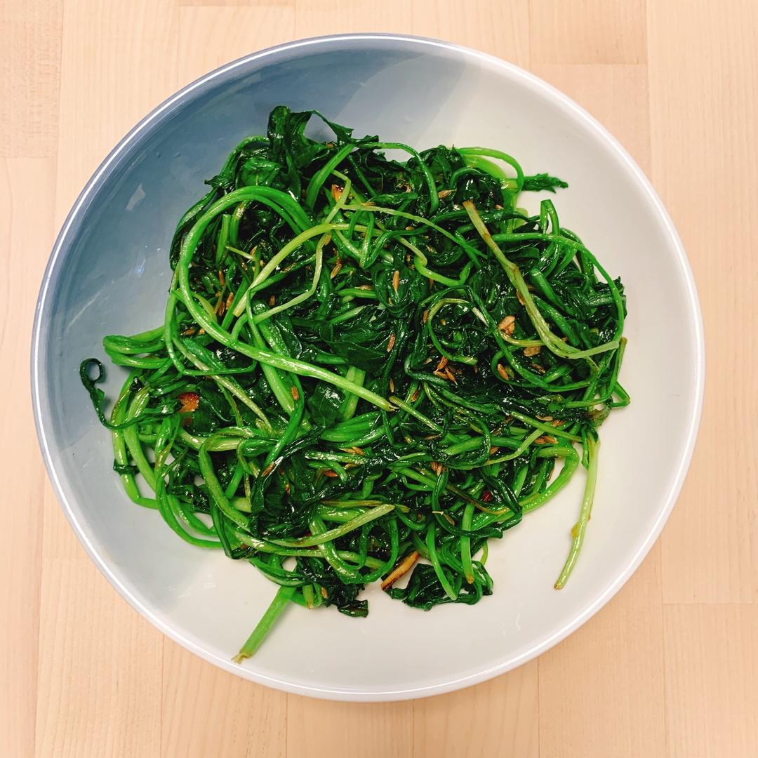 私房清炒芝麻菜
