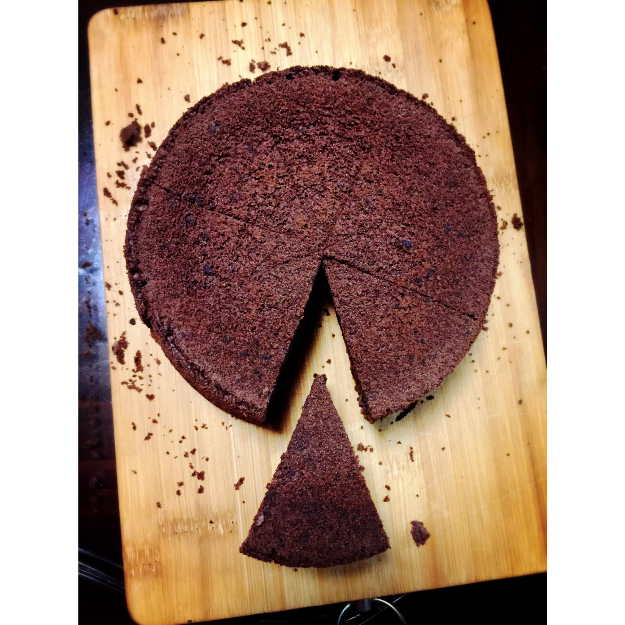 巧克力戚风蛋糕