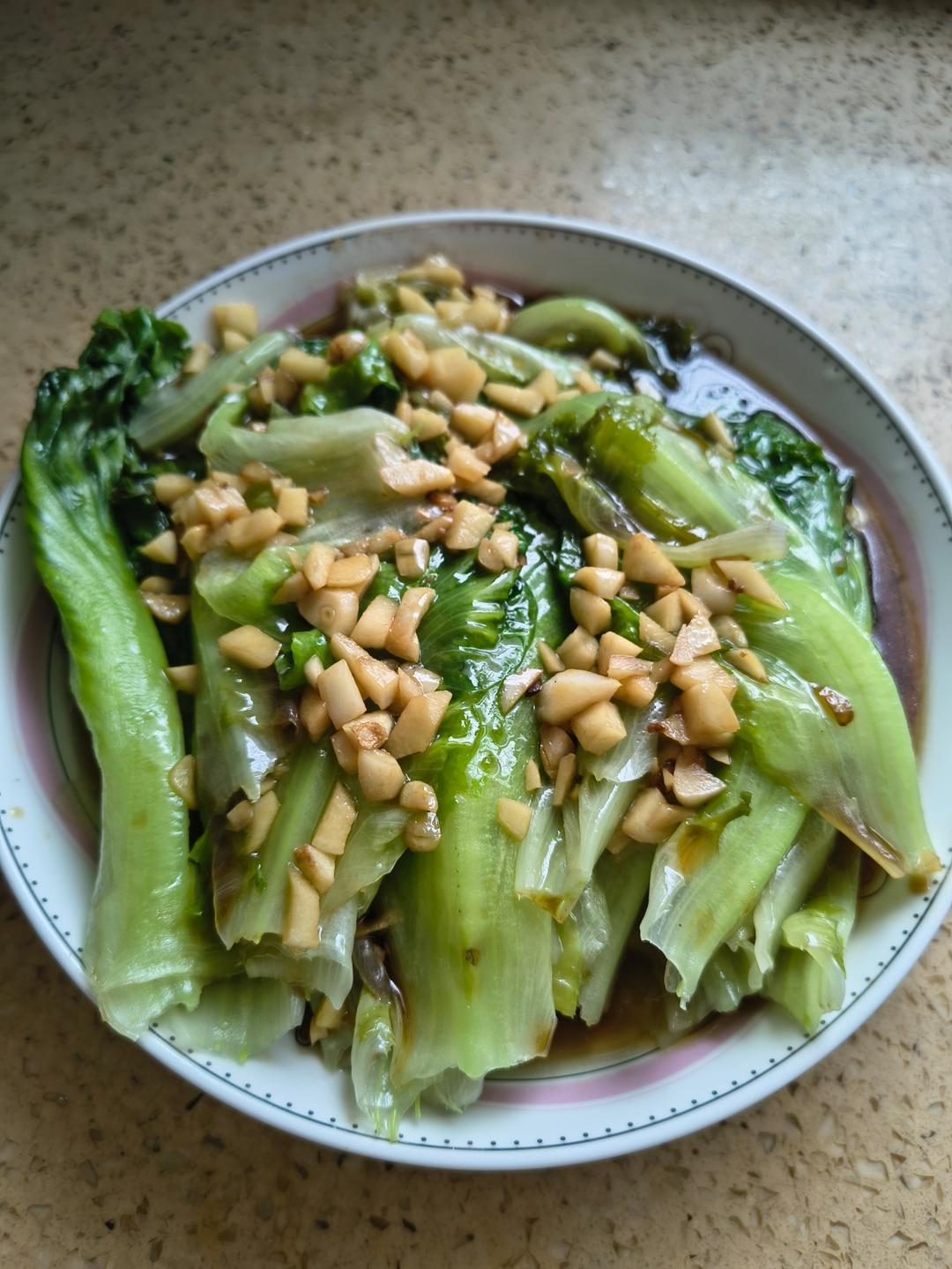 蚝油生菜