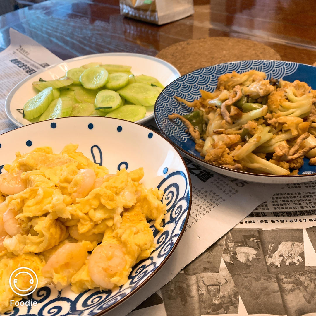 老丁的私房菜-干锅花菜