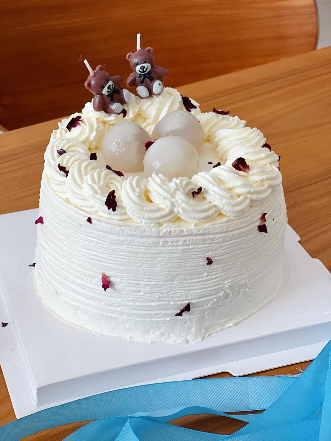 《Tinrry+》粉红荔枝蛋糕卷