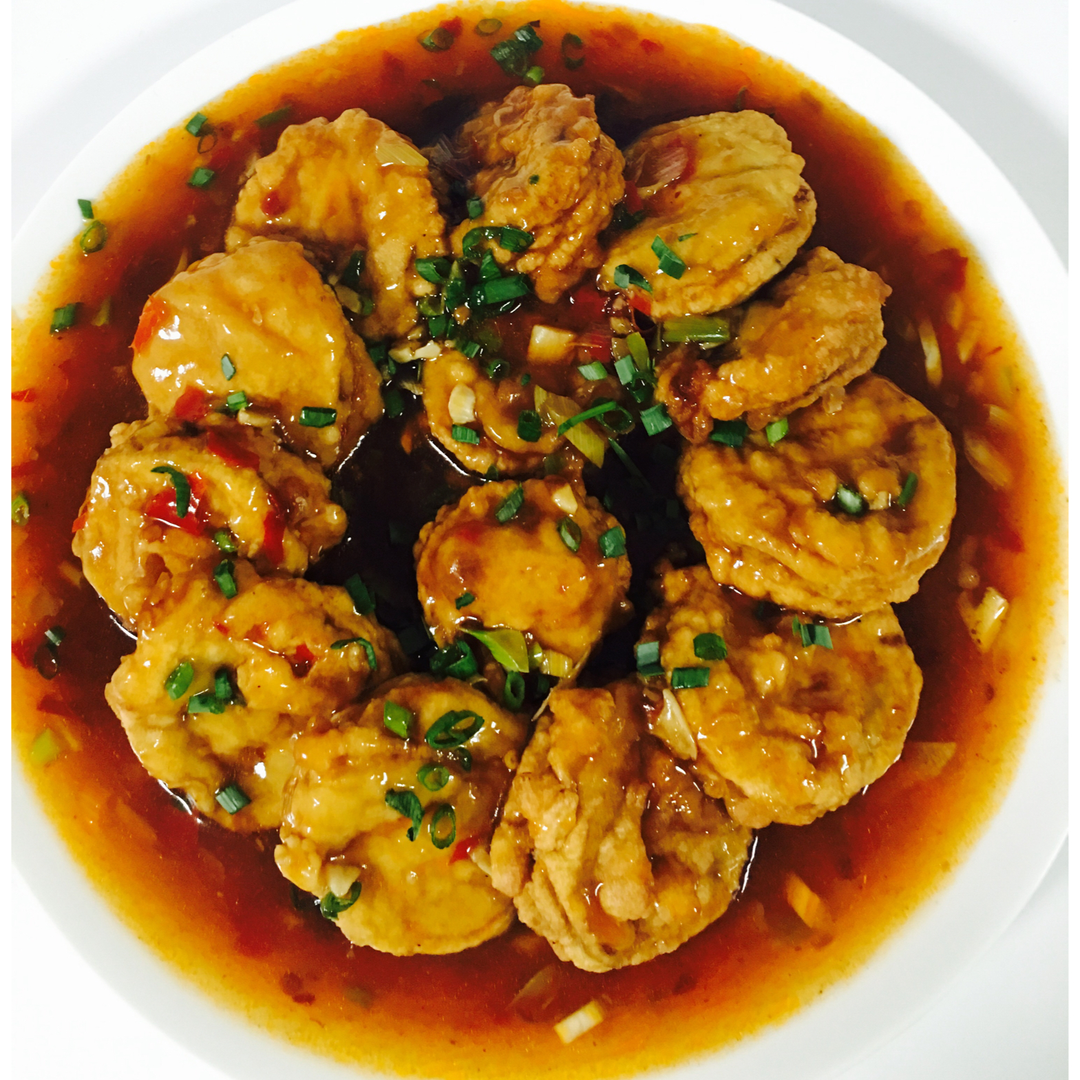 年华似水an做的鱼香茄盒