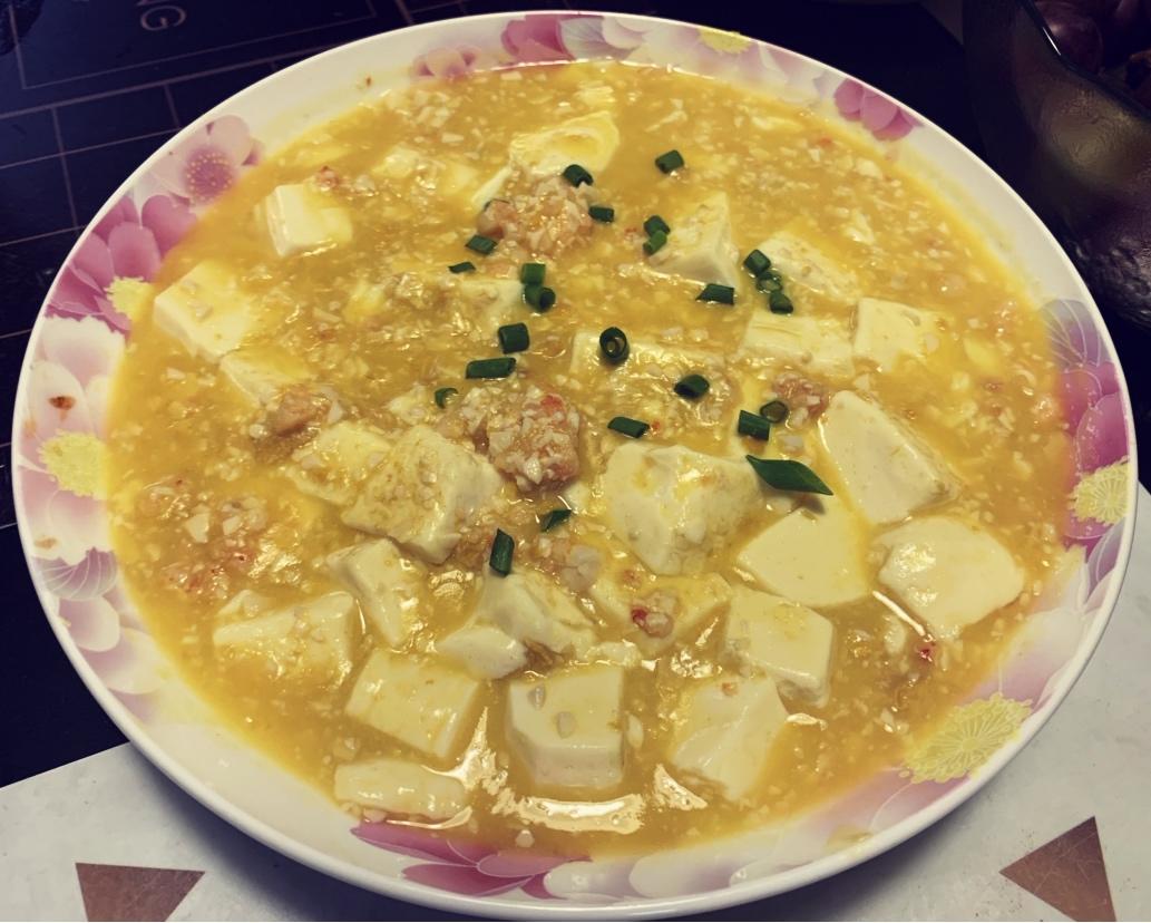 蟹黄豆腐（咸蛋黄版）