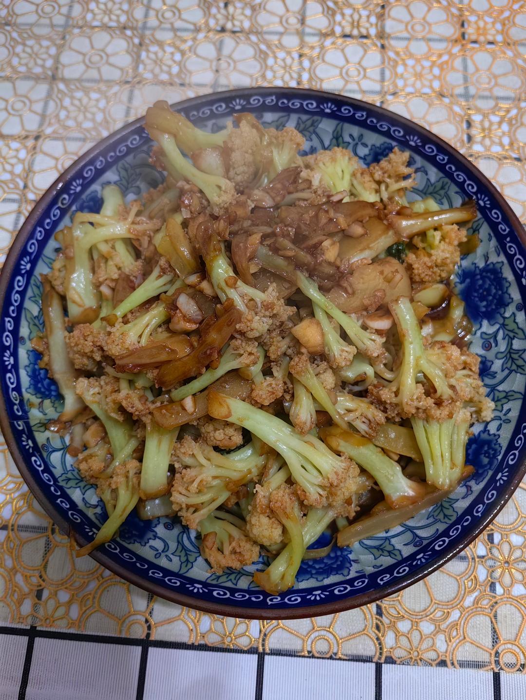 老公超级下饭的干锅花菜