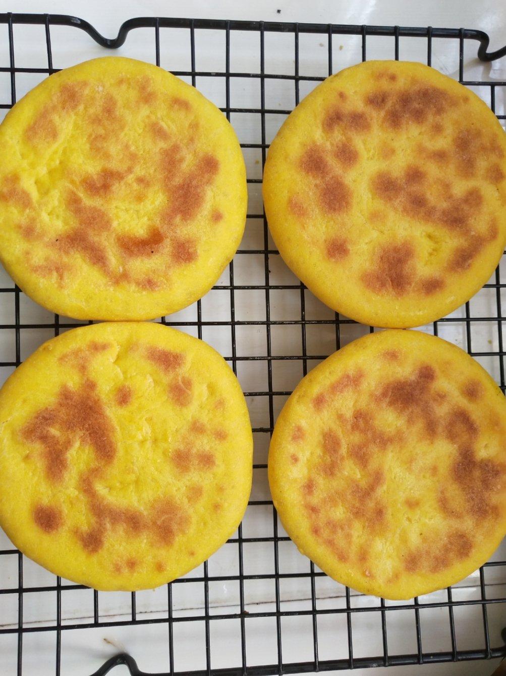 堂妈小厨——发面南瓜饼