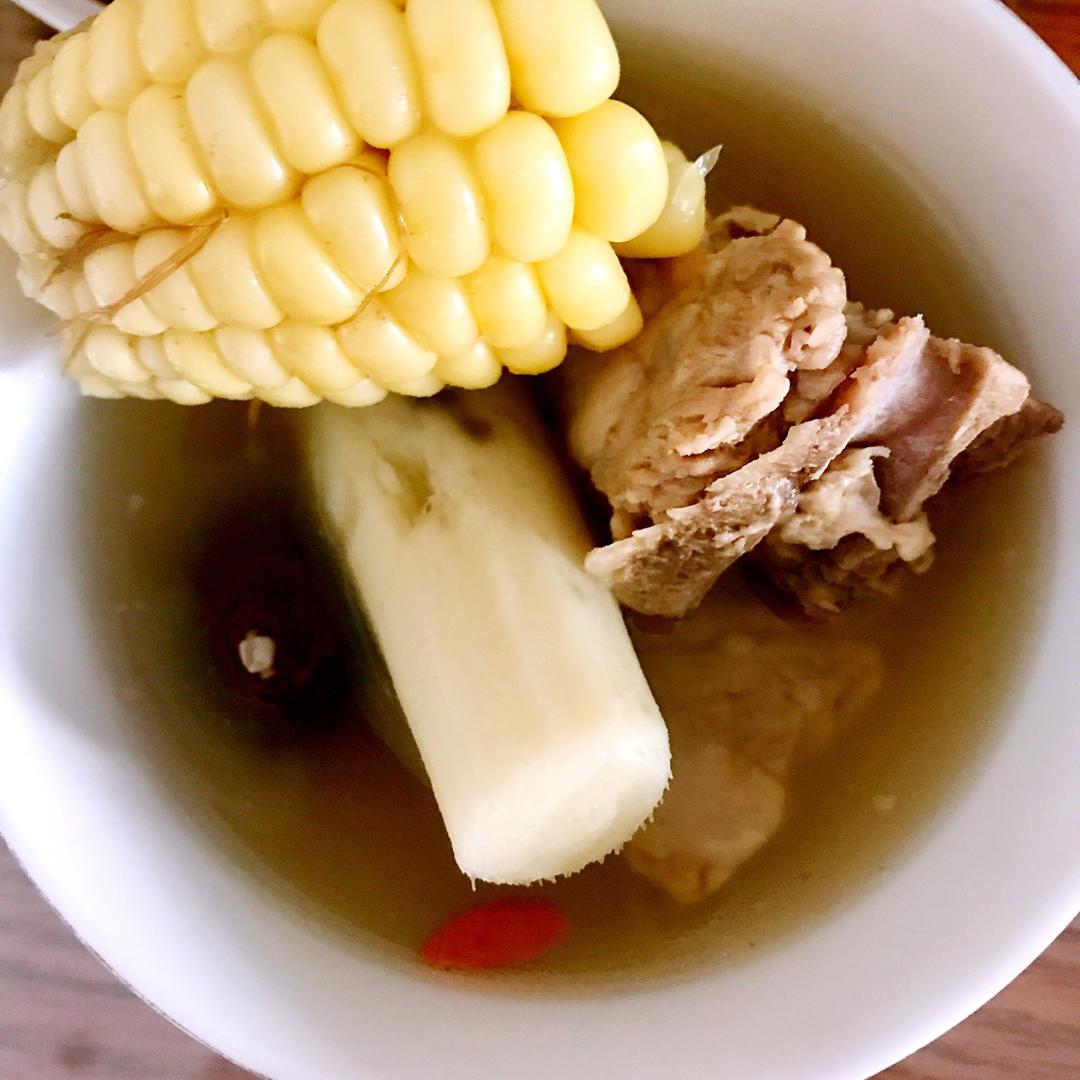 玉米山药炖排骨