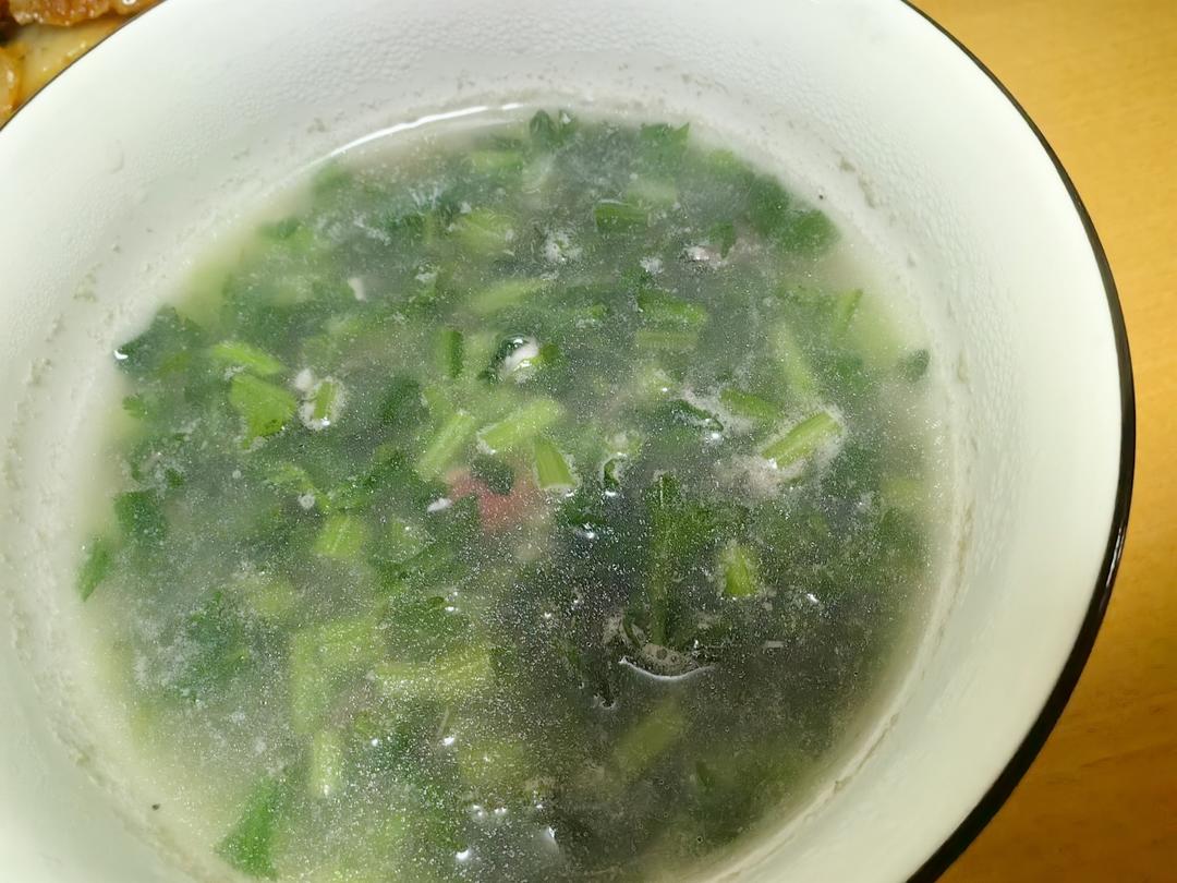 茼蒿花生汤：绝对惊艳