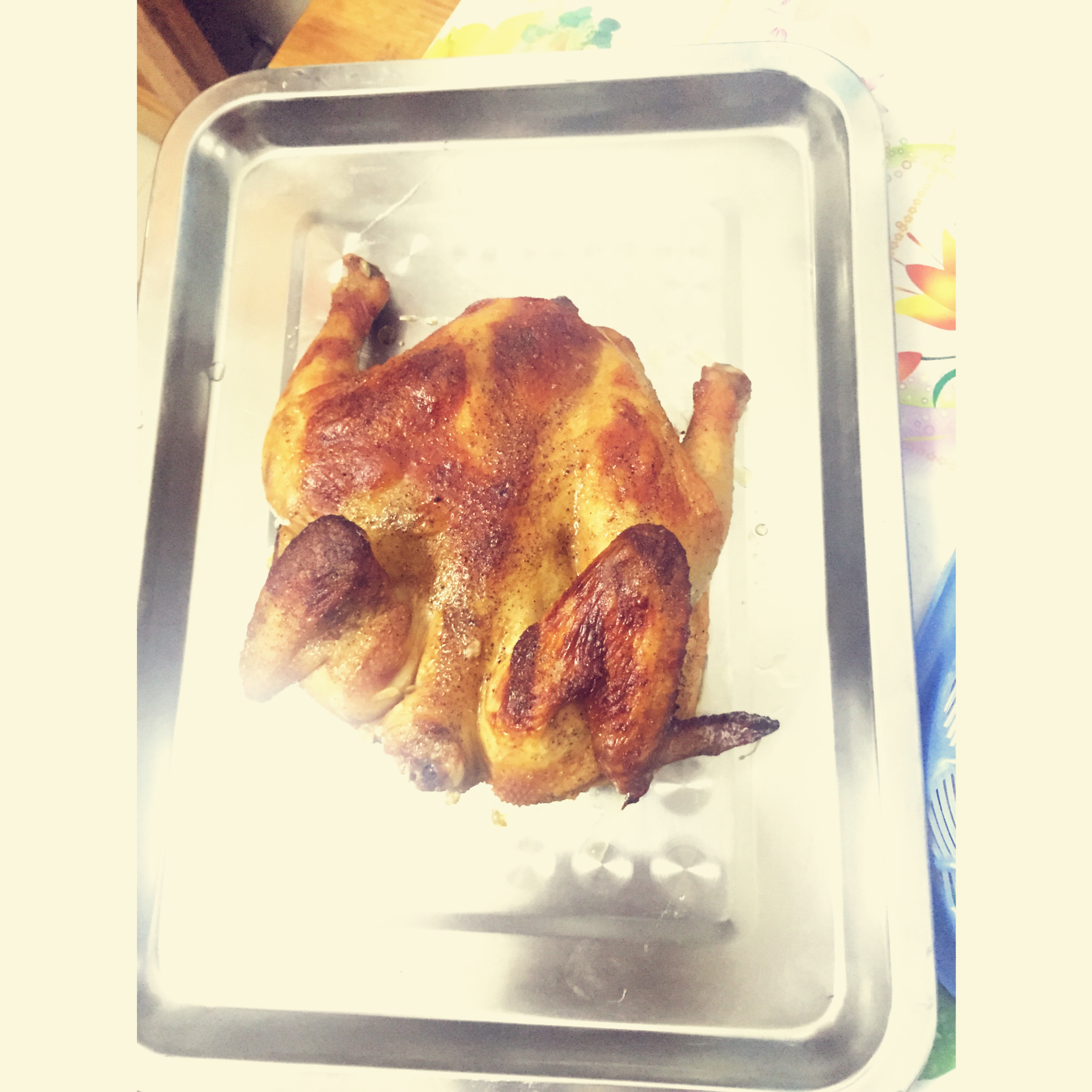 袋袋烤鸡--自制腌料+脆皮秘籍