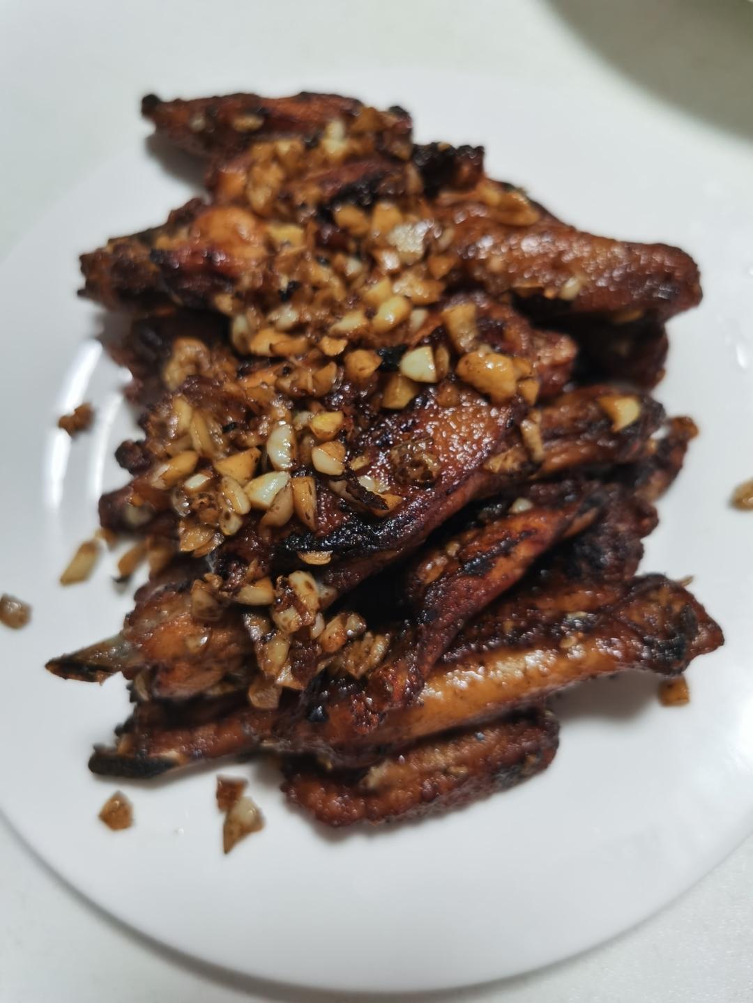 蒜香鸡翅｜孩子们的最爱