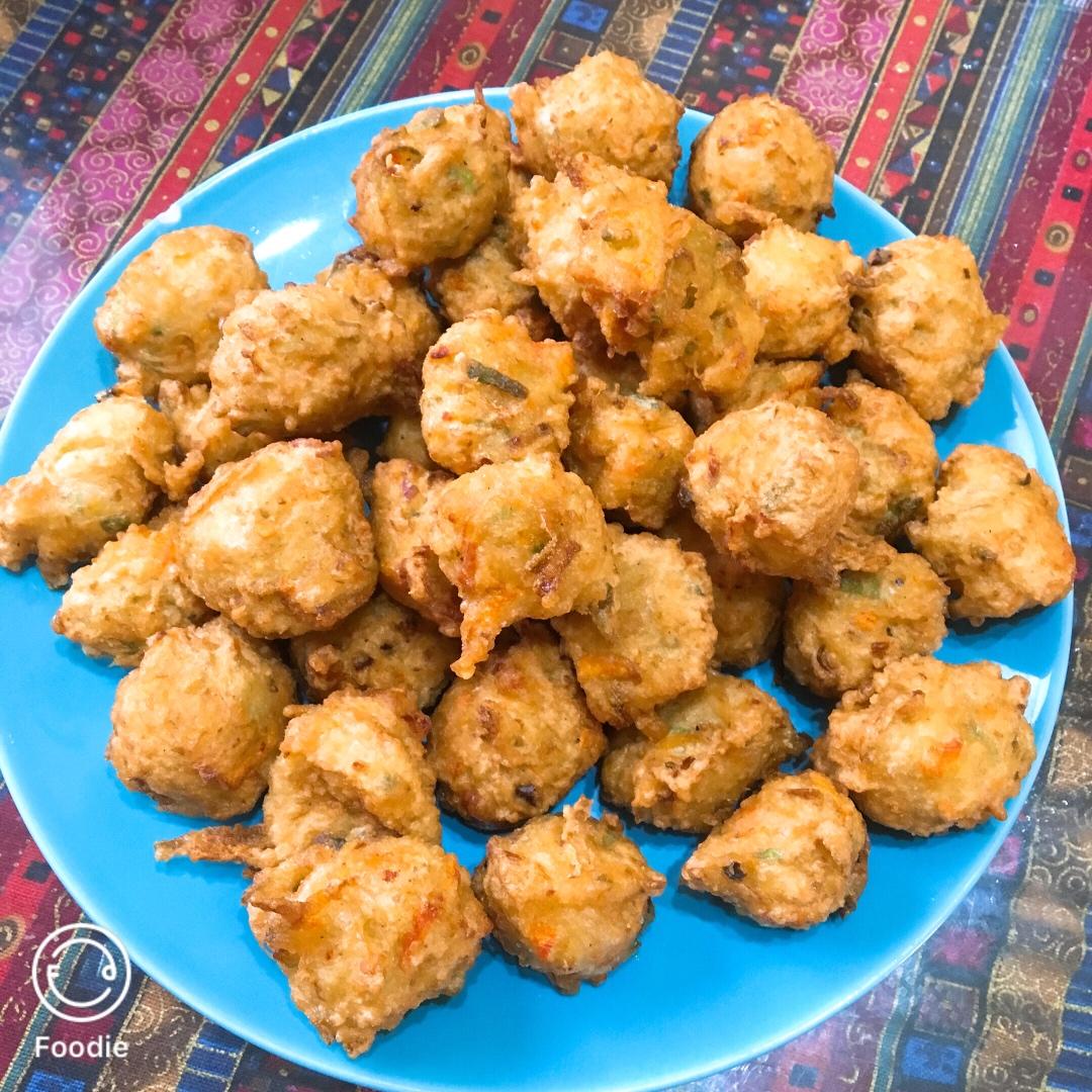 春节走油－炸萝卜丝丸子