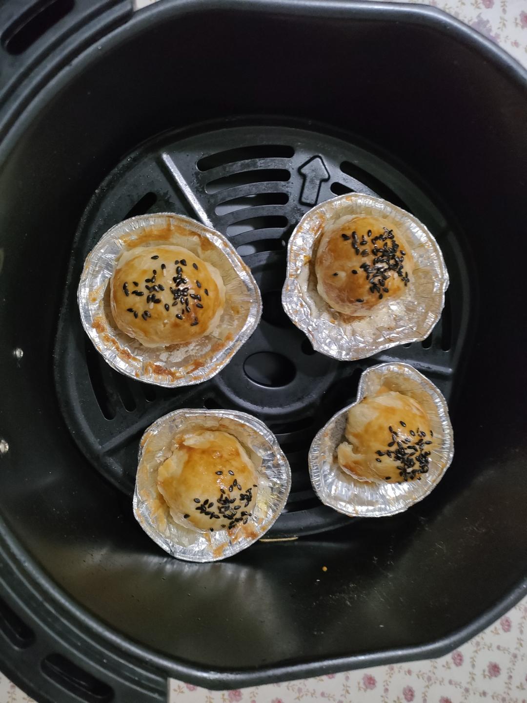 烤芝士蛋挞皮汤圆