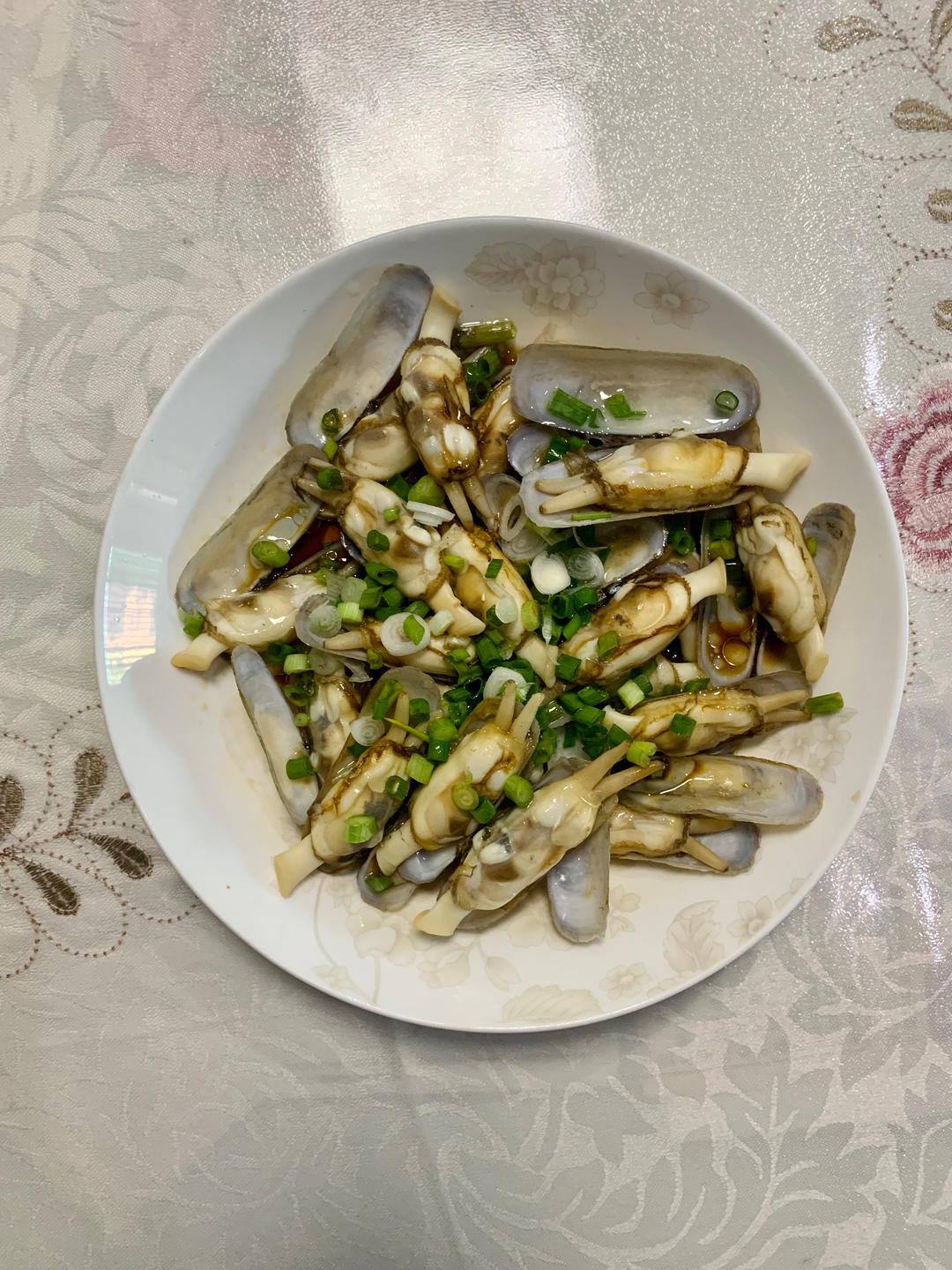 葱油蛏子