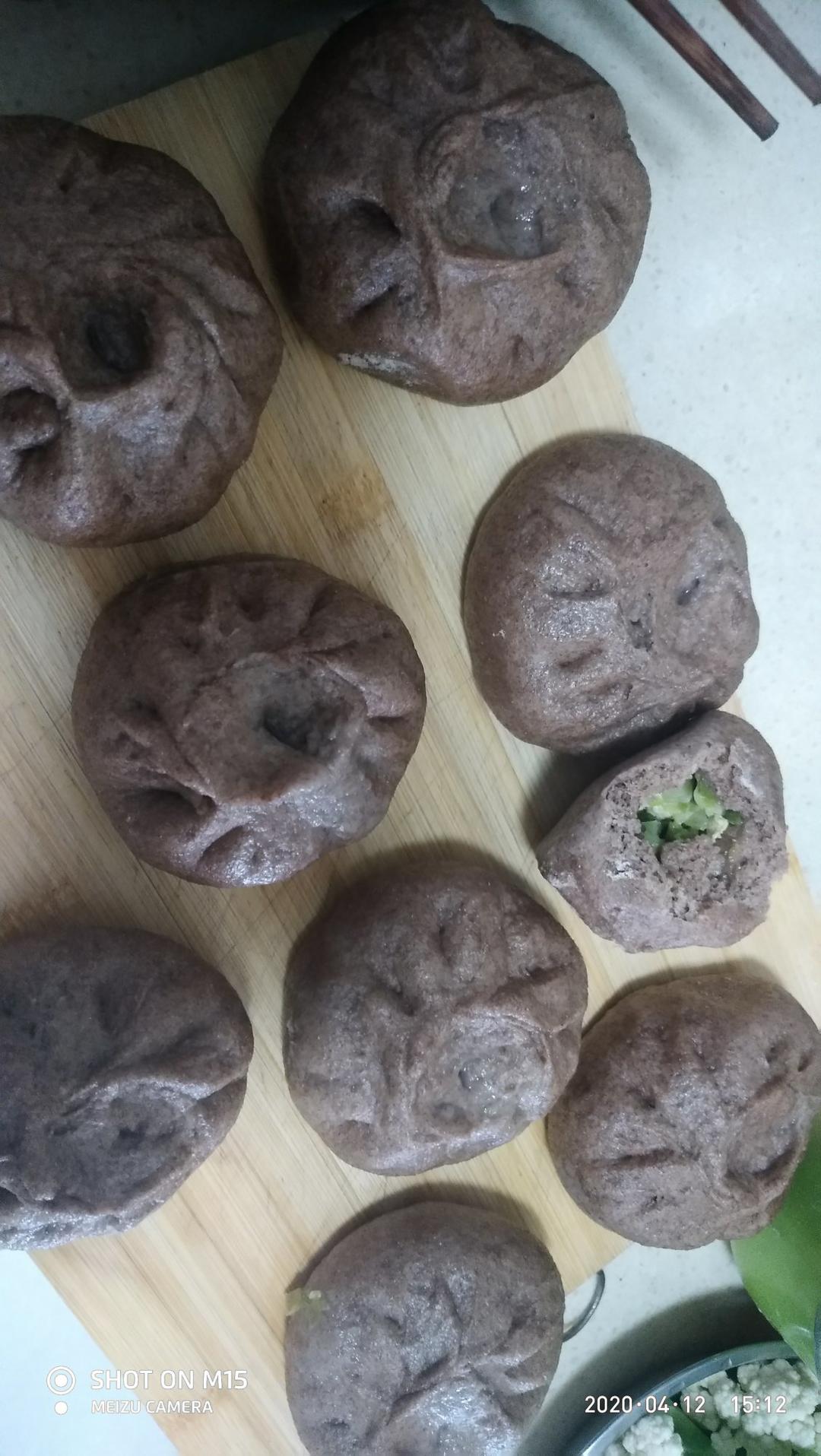 黑全麦包子（减脂）