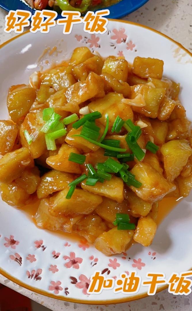 茄子最下饭的做法·糖醋茄子