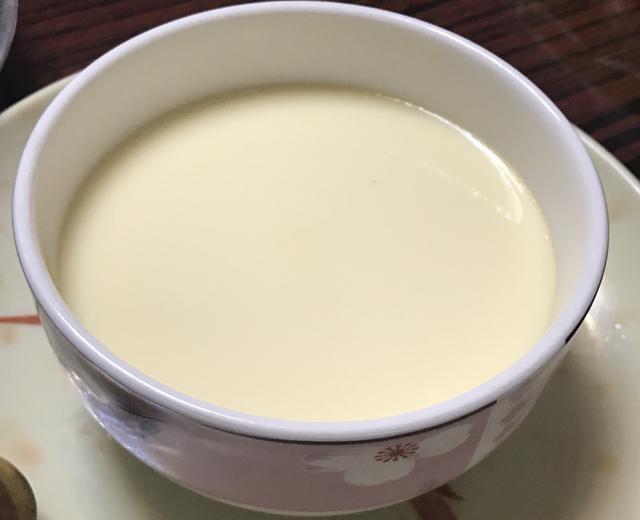 15分钟牛奶炖蛋（蒸五焖五）