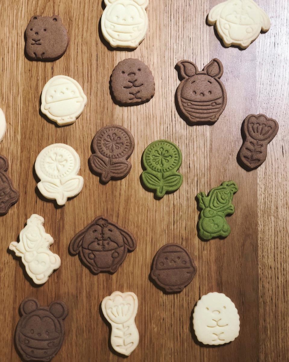 奶香造型曲奇【附曲奇平整、花纹明显小诀窍、可做糖霜饼干底】