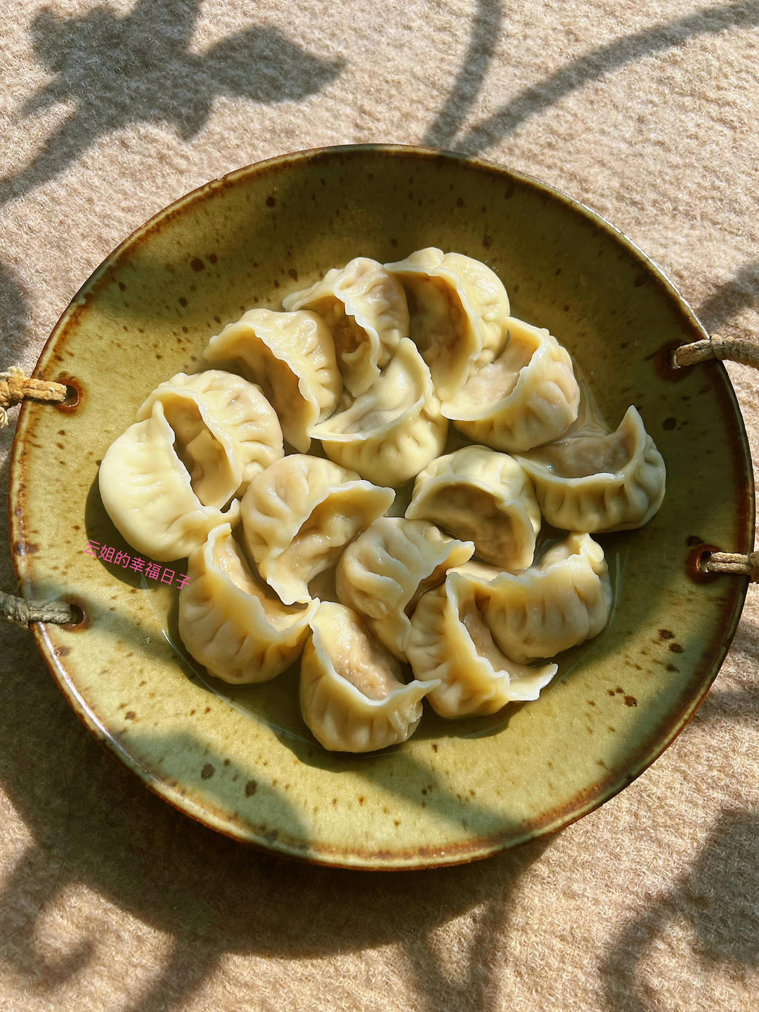 青萝卜肉馅水饺