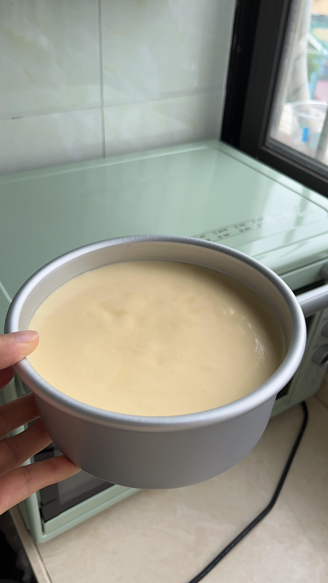 超柔软6寸戚风蛋糕(附8寸配方)零失败 超详细‼️含操作视频