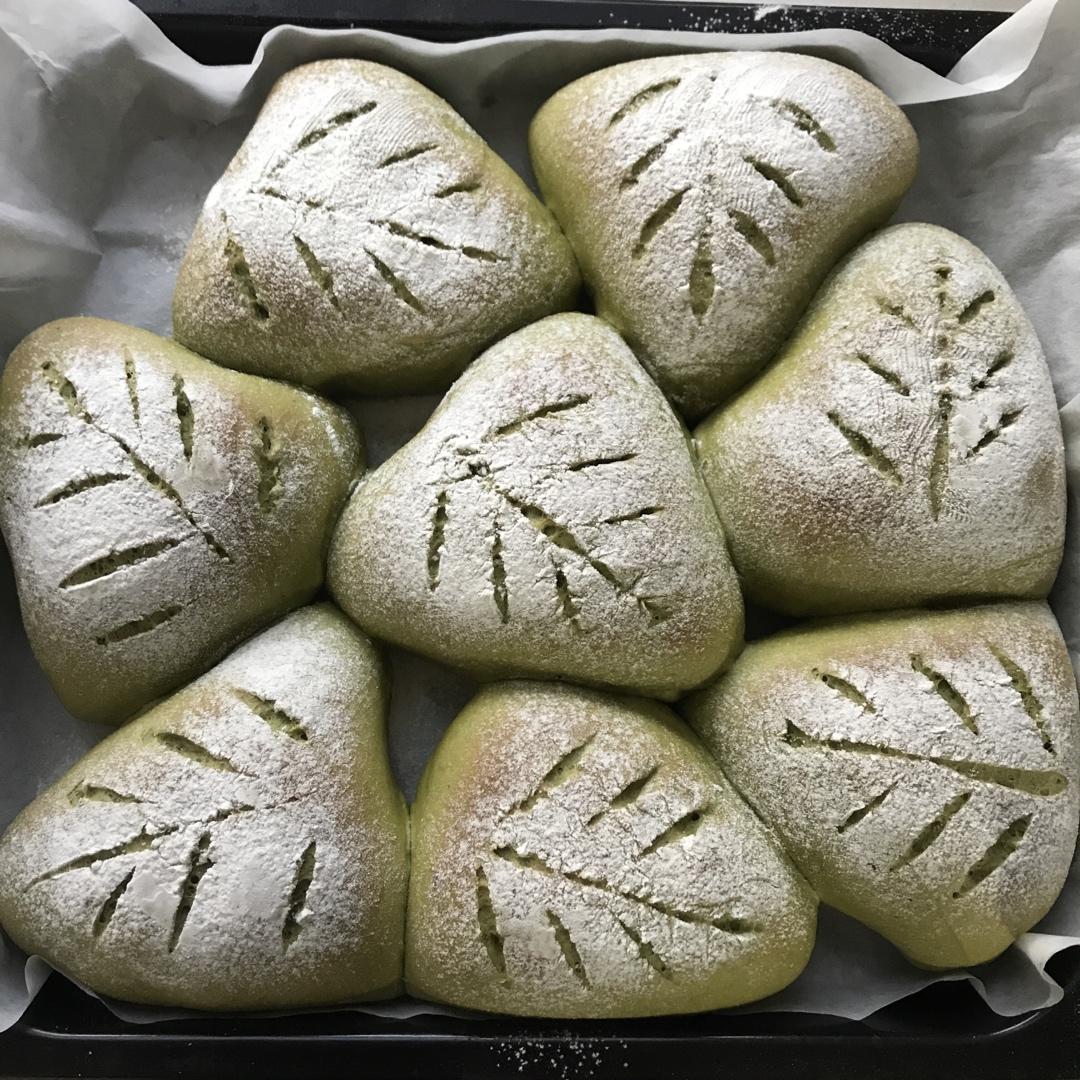 抹茶软欧（蜜豆奶酪馅）