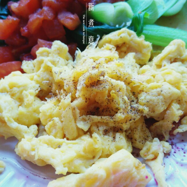 美式炒蛋 scrambled eggs