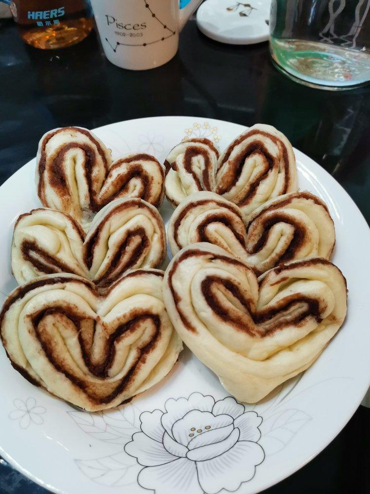 好看又好吃的心❤豆沙包