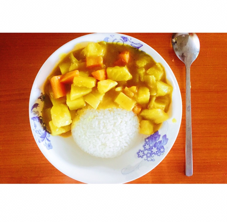 咖喱土豆饭