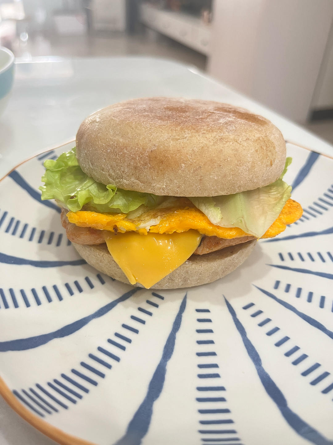 无糖无油全麦麦芬/简单好做好吃/一次发酵