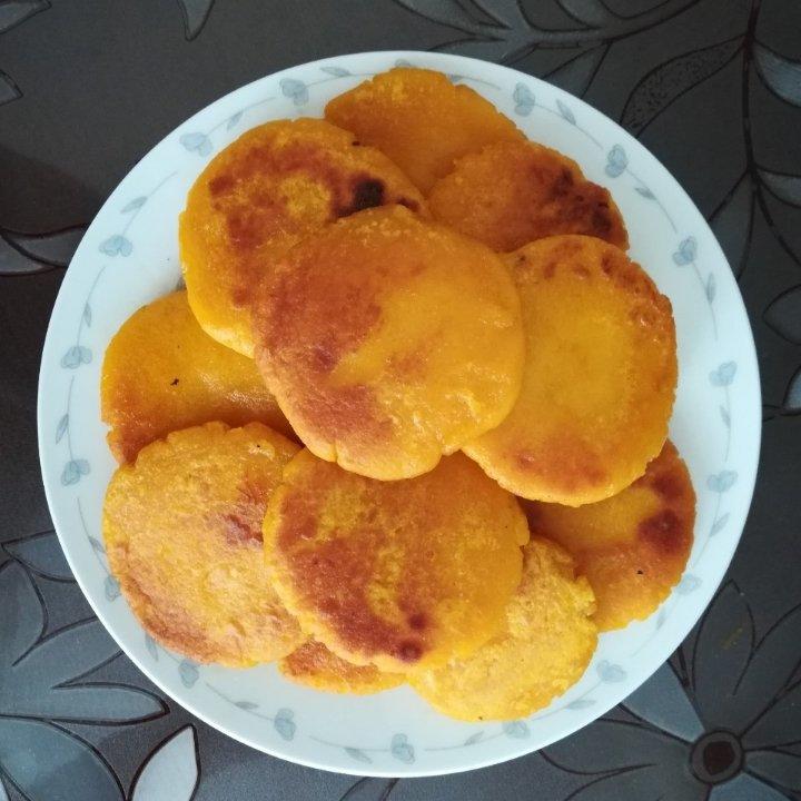 香酥南瓜饼（健康新吃法-少油版）