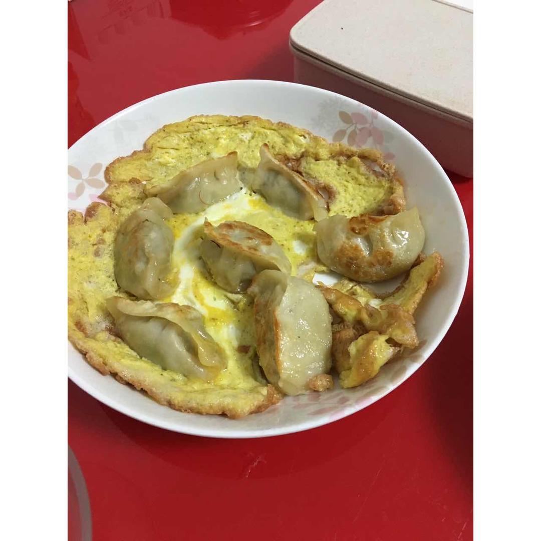 懒人快手抱蛋煎饺