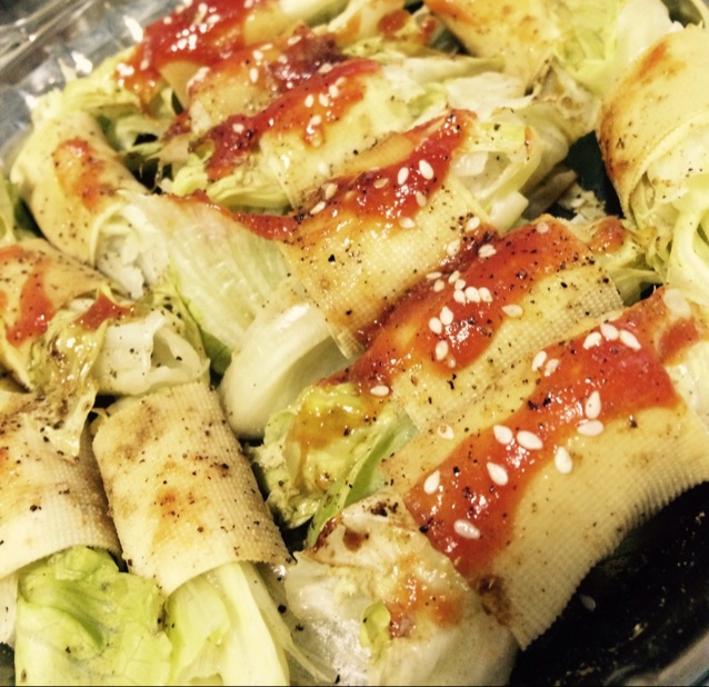 烤豆腐卷