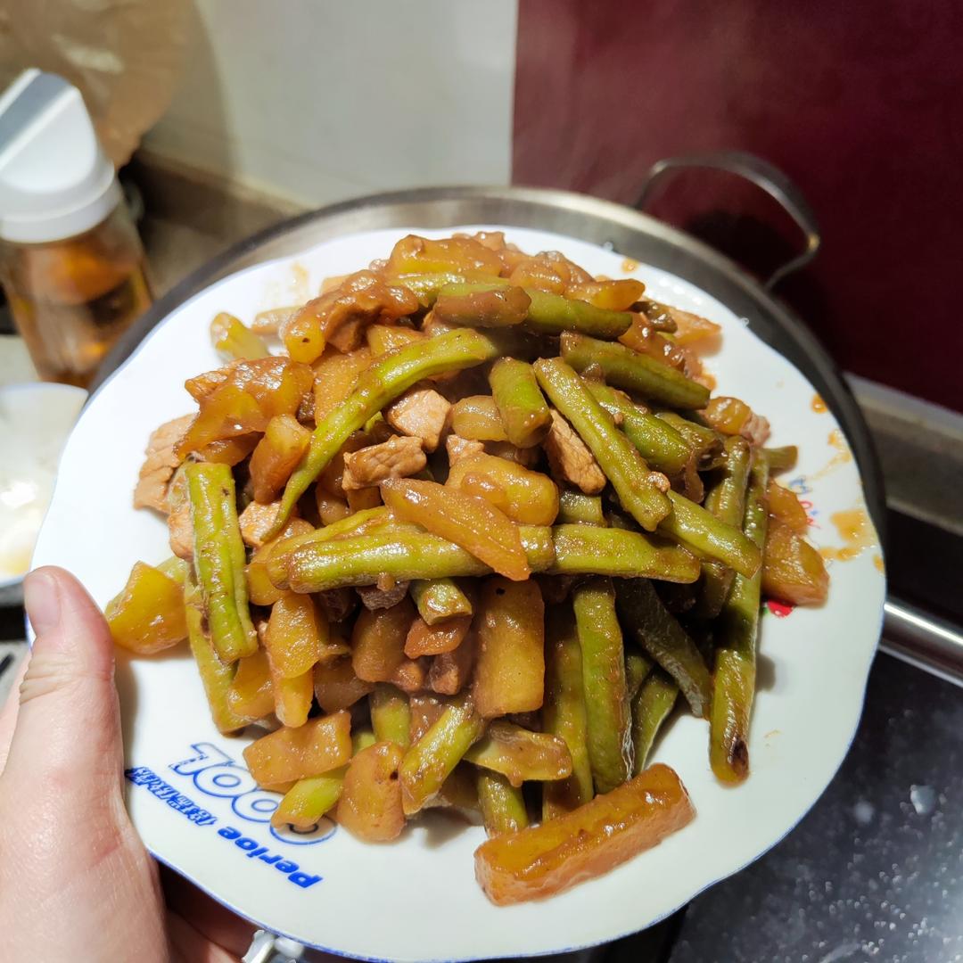 刀豆烧土豆（家常版）