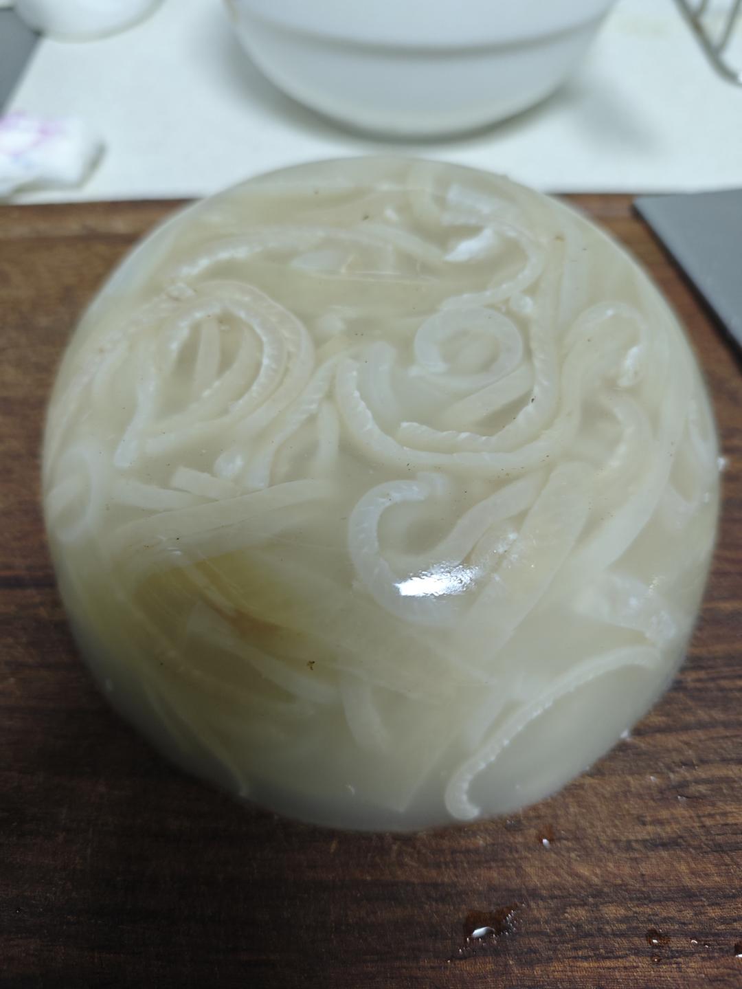 水晶肉皮冻