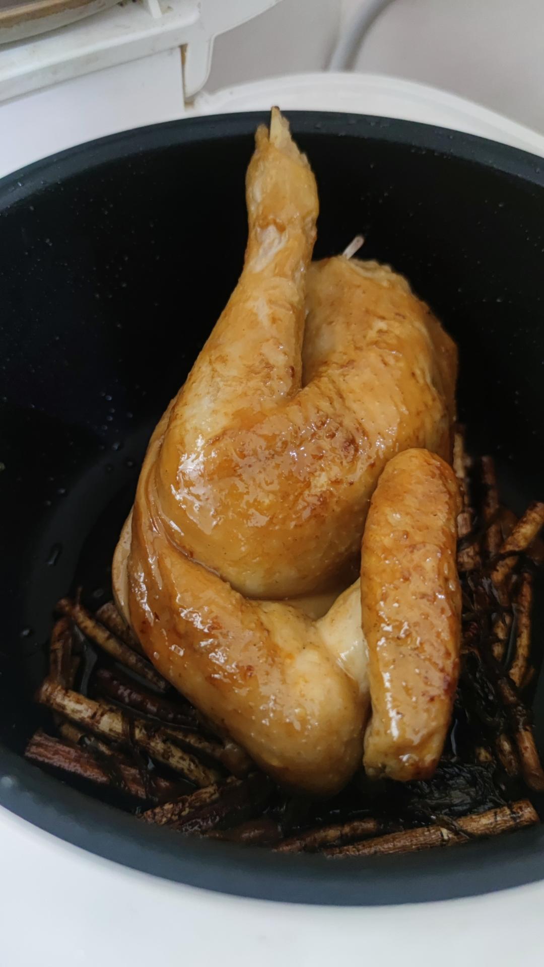 五指毛桃电饭锅焗鸡