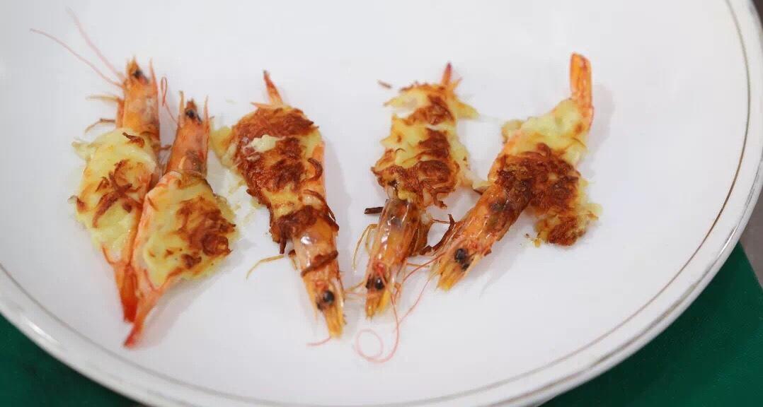 白汁芥末芝士焗虾