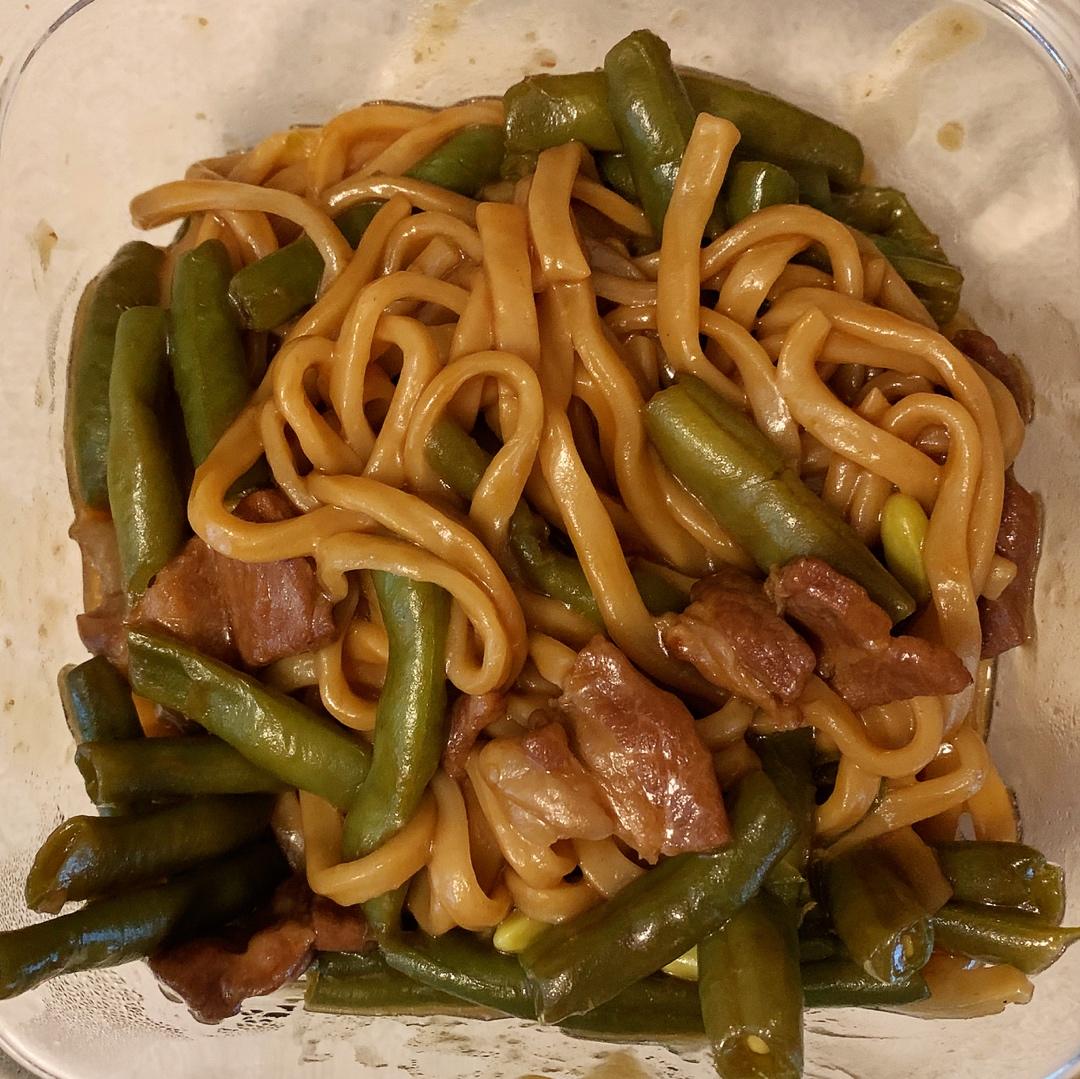 豆角焖面