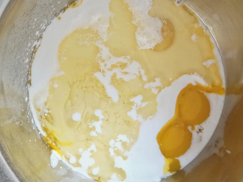 纯奶手撕吐司的做法 步骤1