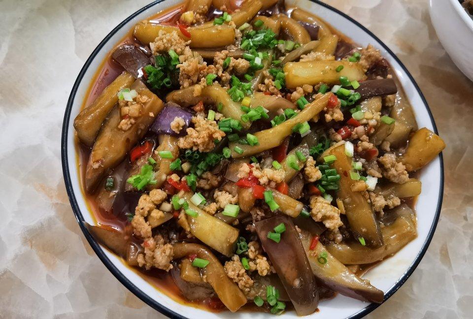 鱼香茄子极简版💜