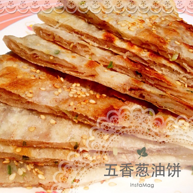 自制葱油饼