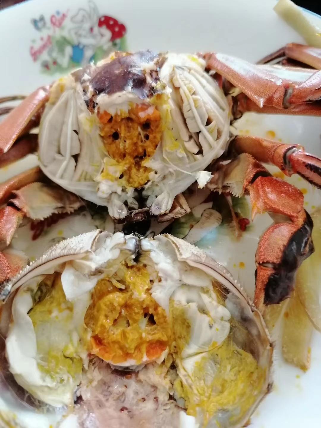 清蒸大闸蟹