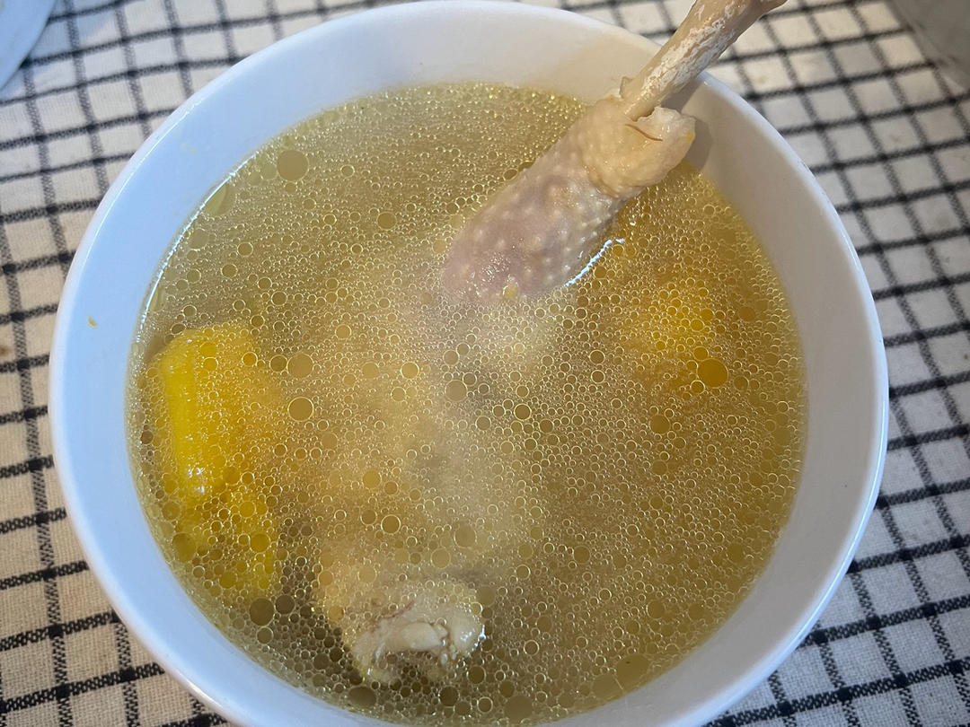 南瓜鸡汤