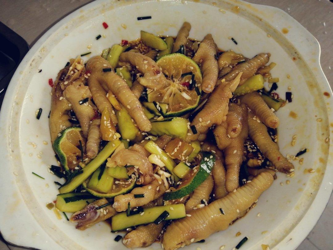 柠檬酸辣鸡爪