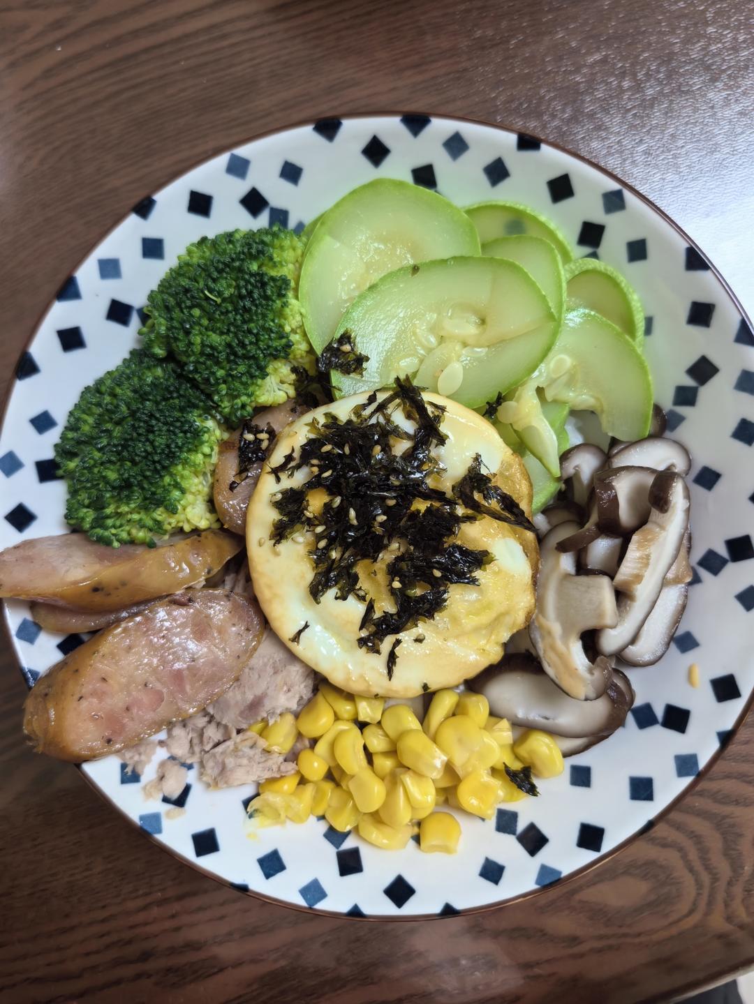 孩子超爱吃的金枪鱼海苔拌饭